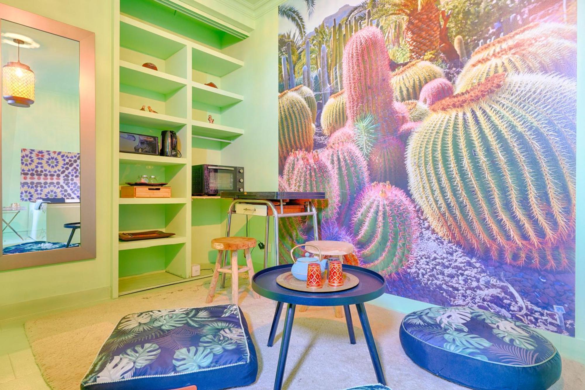 Luxury Magic Cactus Garden, Paris 0Rly Avec Jacuzzi Apartment วิญู-ซูร์-เซน ภายนอก รูปภาพ